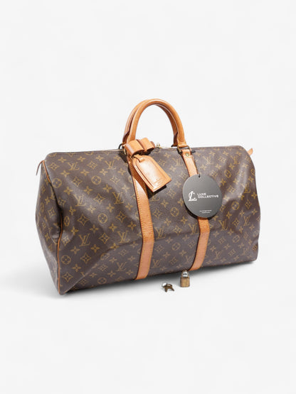Louis Vuitton Keepall  Monogram Coated Canvas 50