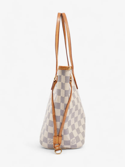Louis Vuitton Neverfull Damier Azur Coated Canvas PM