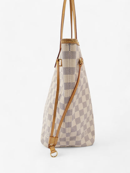 Louis Vuitton Neverfull Damier Azur Coated Canvas MM