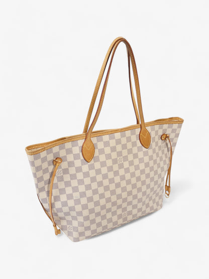 Louis Vuitton Neverfull Damier Azur Coated Canvas MM