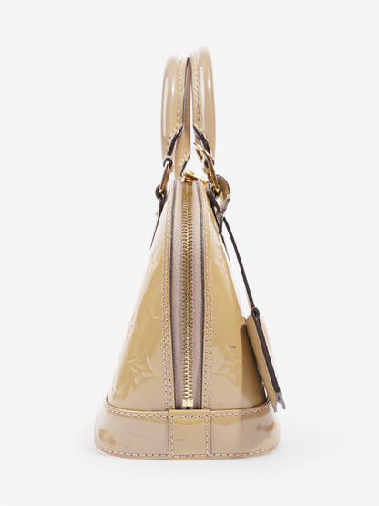 Louis Vuitton Alma Beige Vernis Leather BB