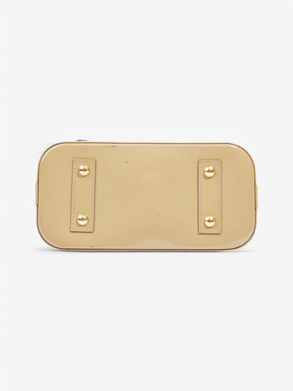 Louis Vuitton Alma Beige Vernis Leather BB