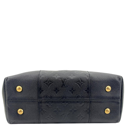 LOUIS VUITTON Melie Empreinte Leather Hobo Shoulder Bag Black