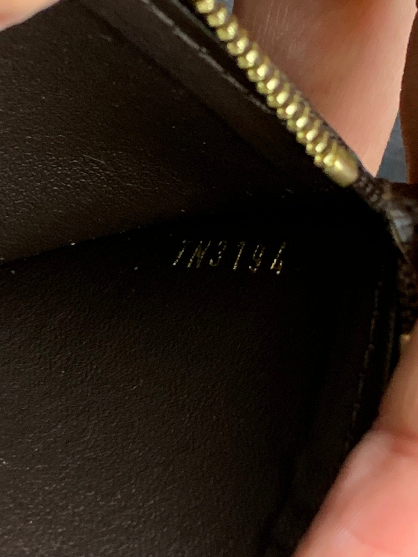 LOUIS VUITTON Felicie Zippered Monogram Canvas Insert Pouch Brown