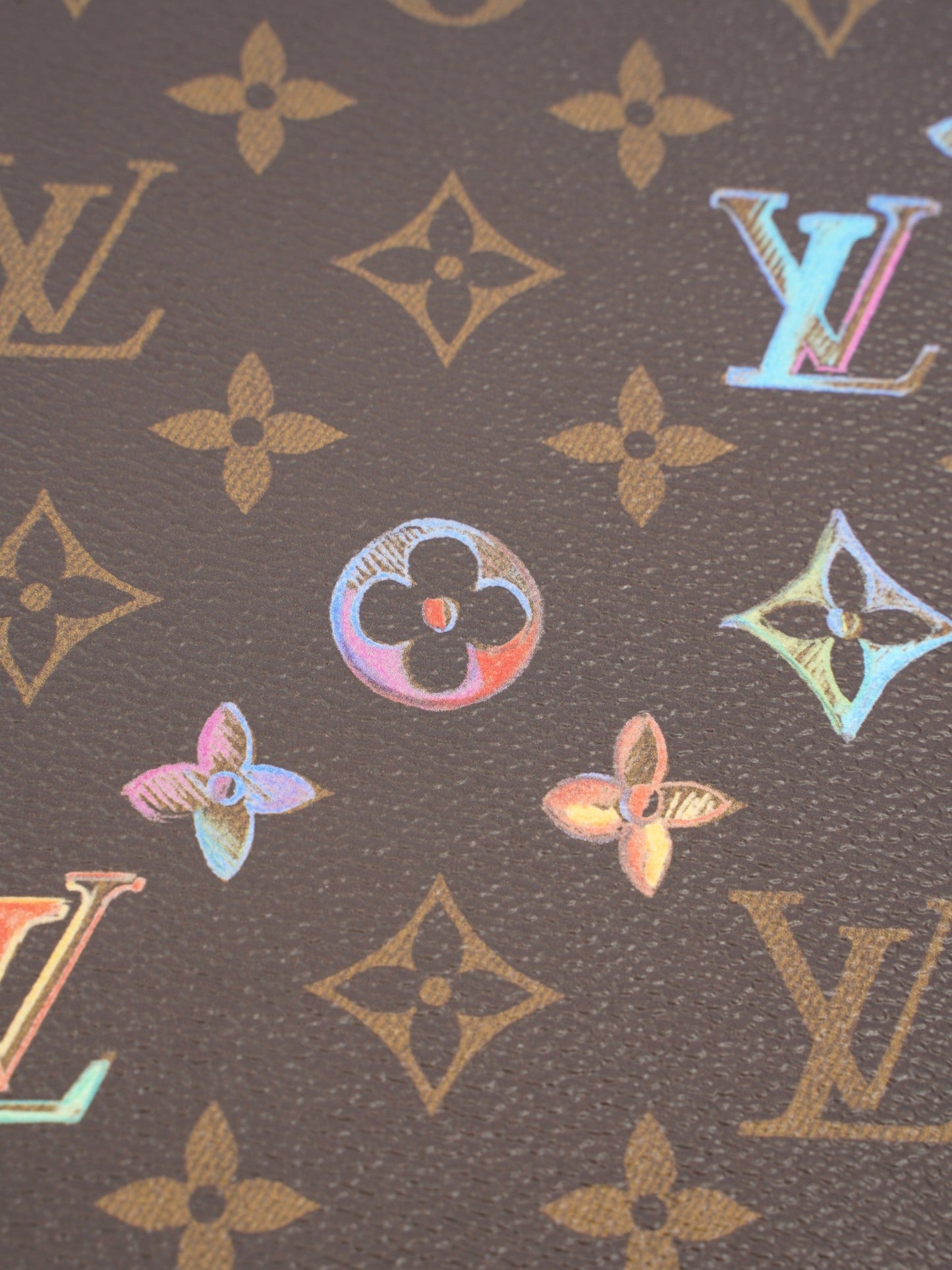 Louis Vuitton Clemence Notebook Monogram Multicolour Coated Canvas