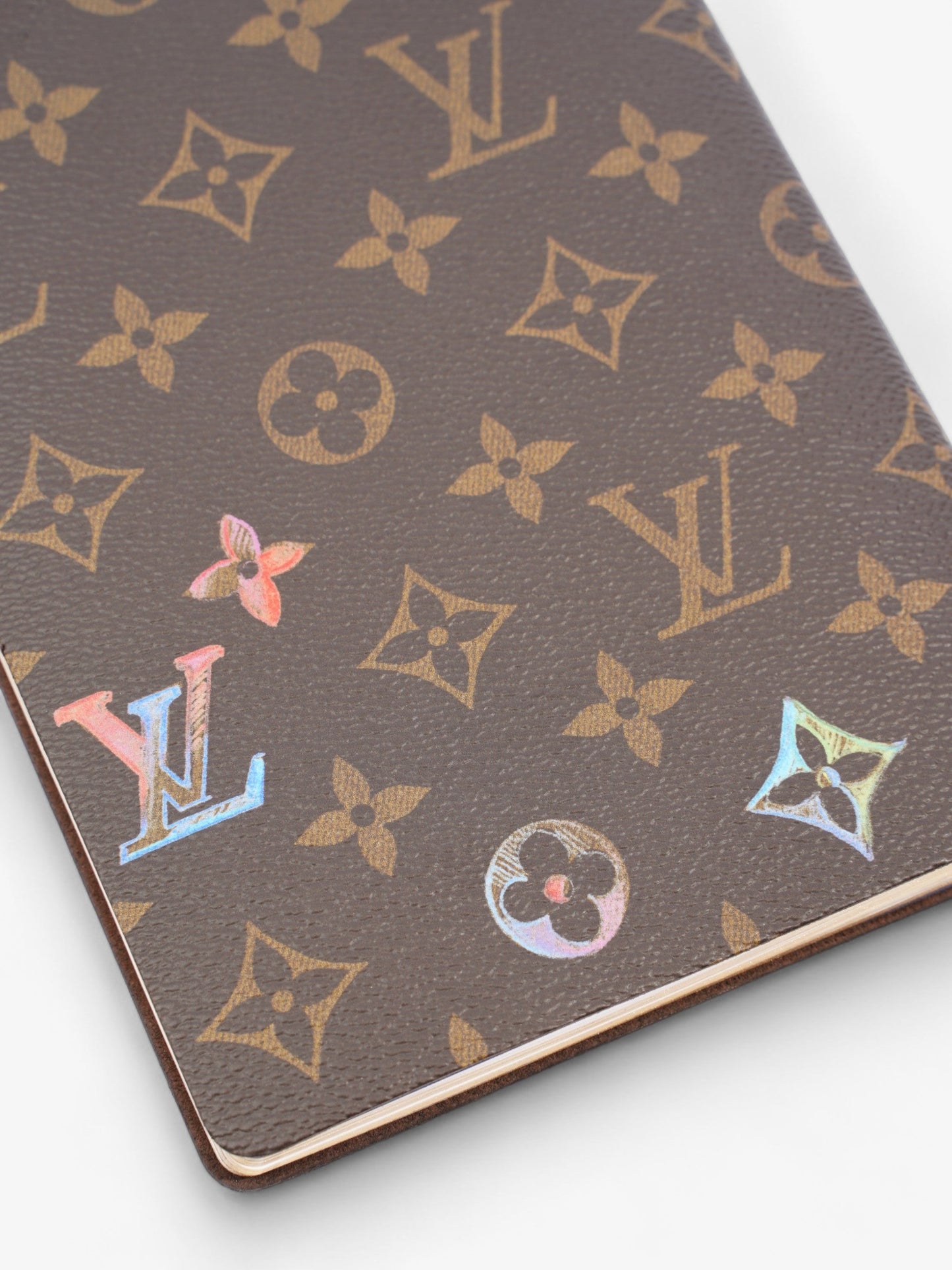 Louis Vuitton Clemence Notebook Monogram Multicolour Coated Canvas