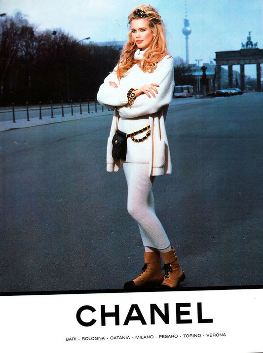 Chanel 1992 Vintage Runway Belt Bag – Collector’s Rarity