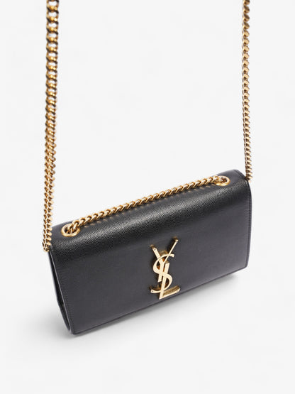 Saint Laurent Kate Black Leather Small