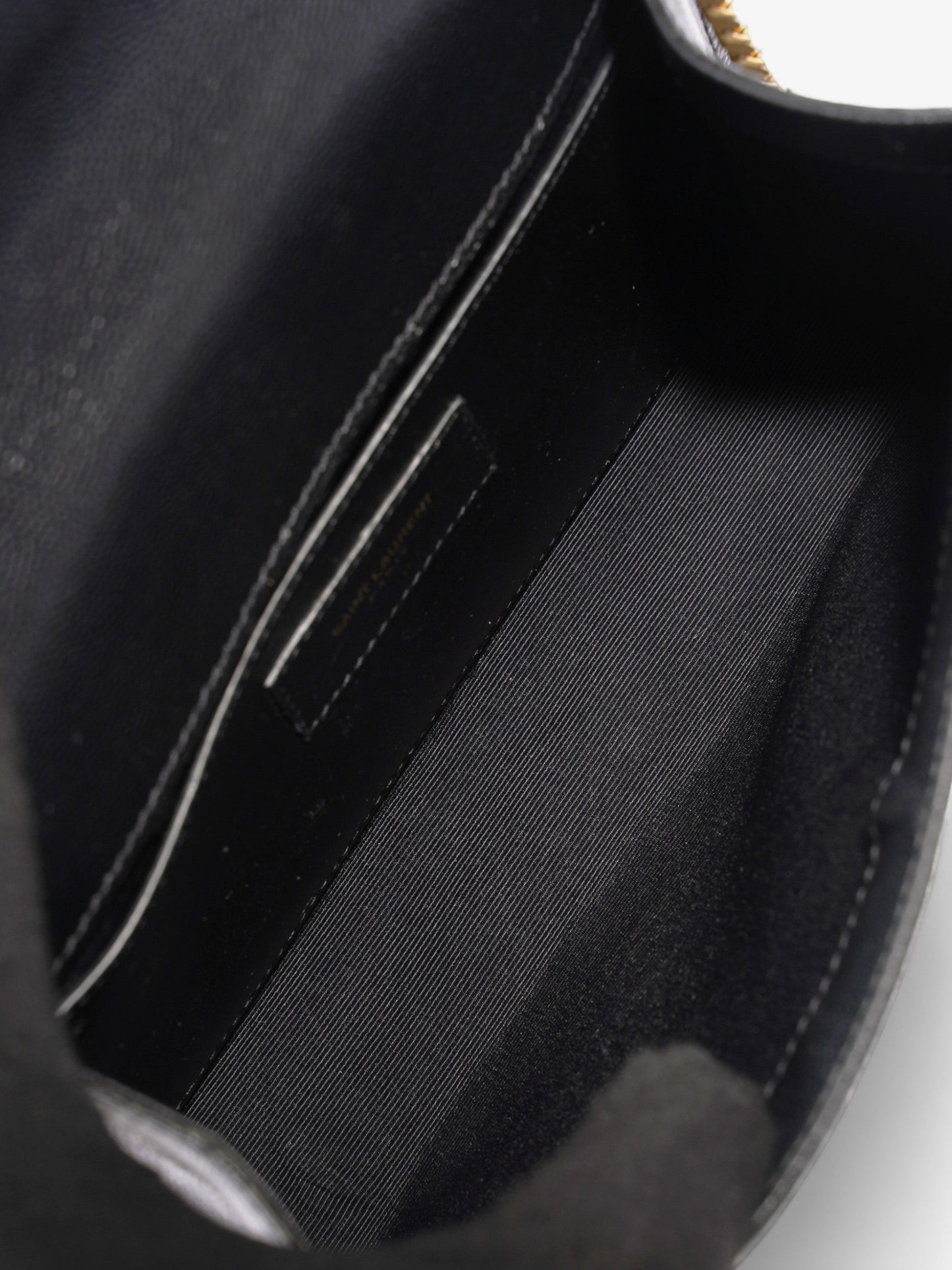 Saint Laurent Kate Black Leather Small