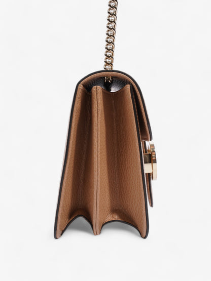 Gucci Interlocking GG Chain Beige Leather