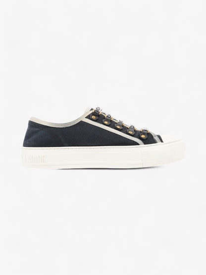 Christian Dior Walk'n'Dior Sneaker Navy / White Canvas EU 37 UK 4