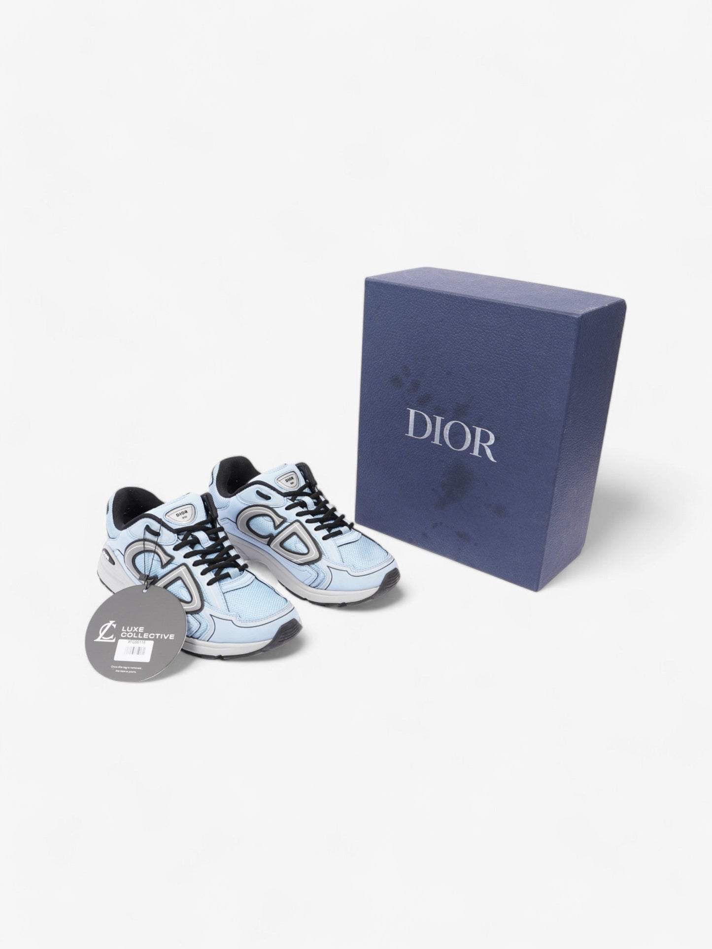 Christian Dior B30 Light blue / Black / Grey Mesh EU 39 UK 5