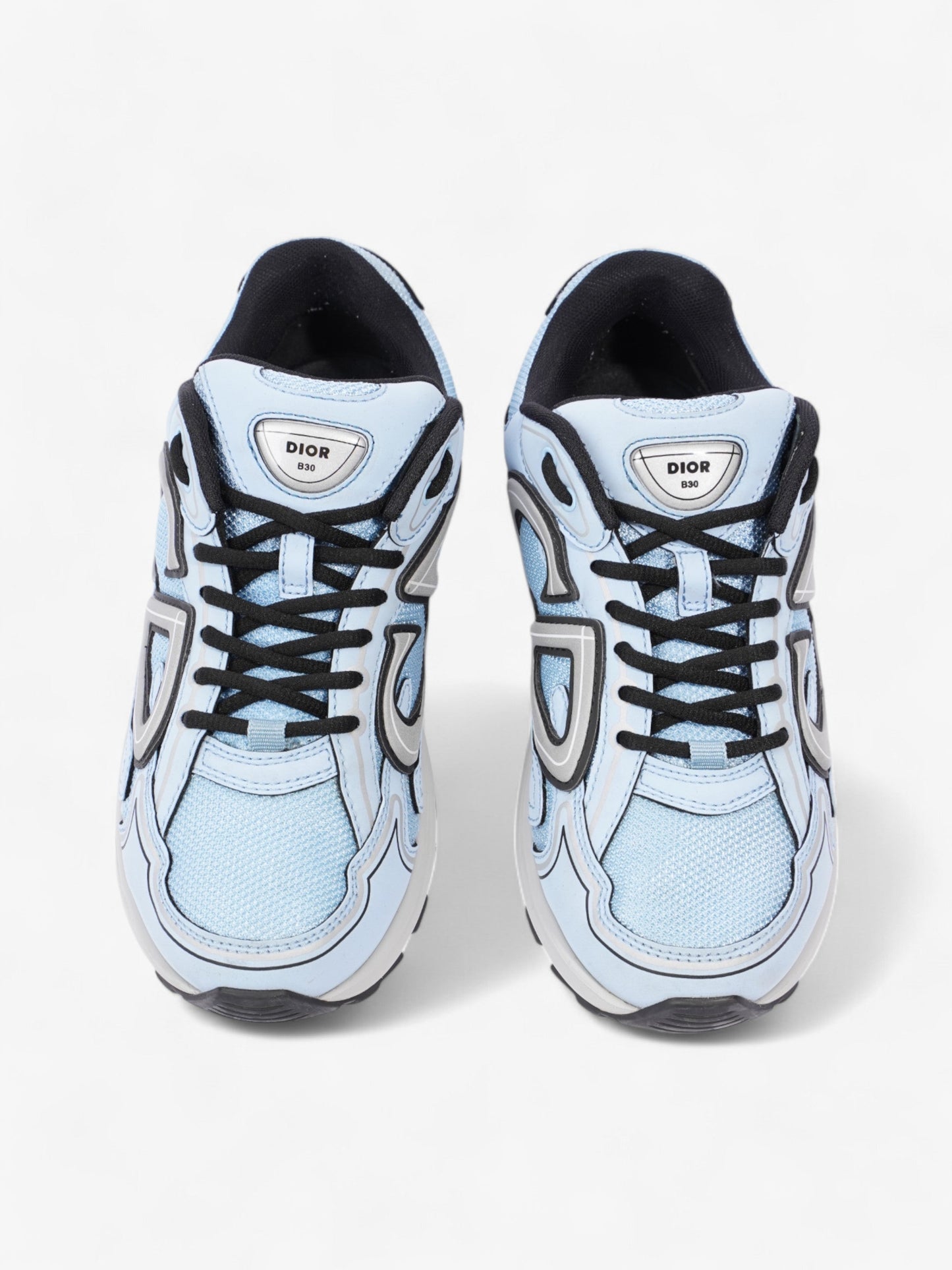Christian Dior B30 Light blue / Black / Grey Mesh EU 39 UK 5