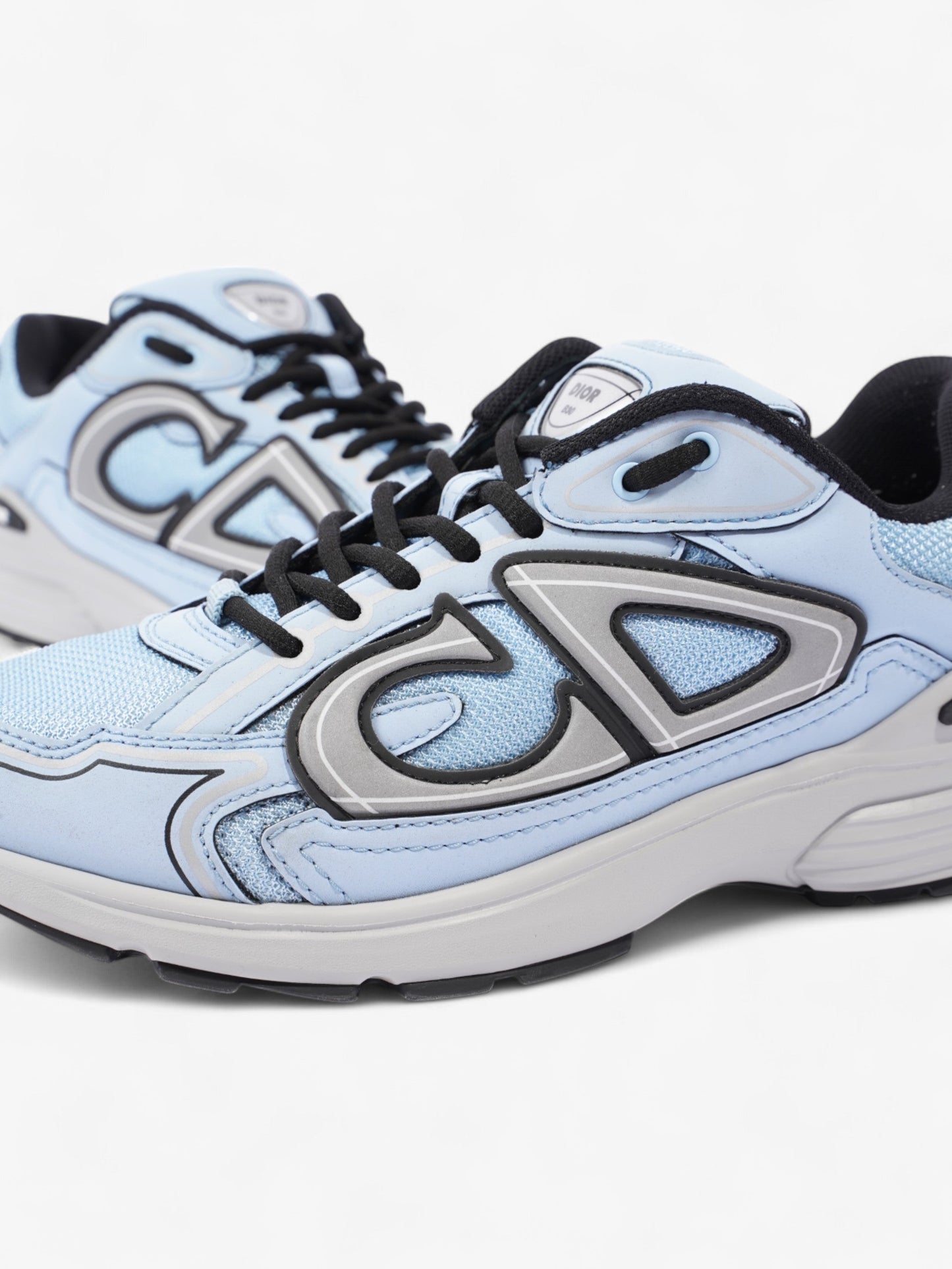 Christian Dior B30 Light blue / Black / Grey Mesh EU 39 UK 5