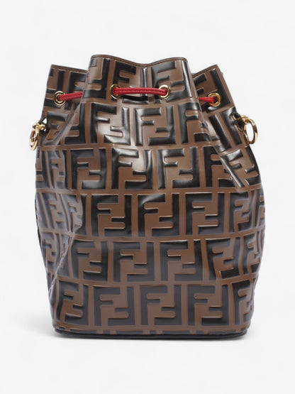Fendi Bucket Bag Brown / Black Leather