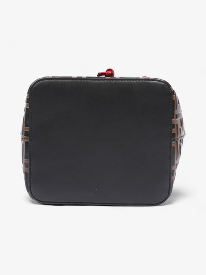 Fendi Bucket Bag Brown / Black Leather