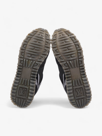 Louis Vuitton Run Away Sneakers Black / Monogram Suede EU 39 UK 6