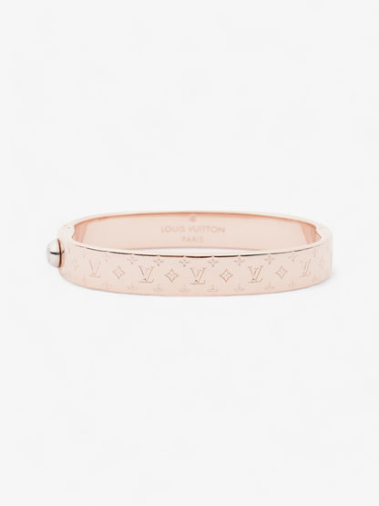 Louis Vuitton Nanogram Cuff Rose Gold Brass S