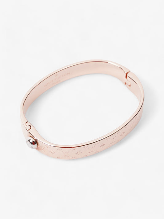 Louis Vuitton Nanogram Cuff Rose Gold Brass S