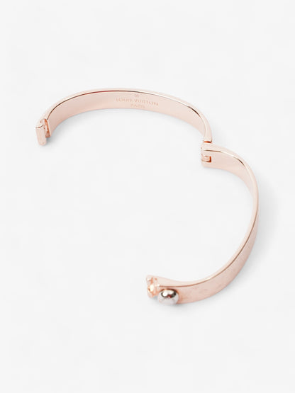 Louis Vuitton Nanogram Cuff Rose Gold Brass S