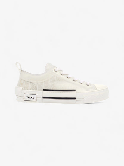 Christian Dior B23 Low Top Sneaker White Canvas EU 44 UK 10