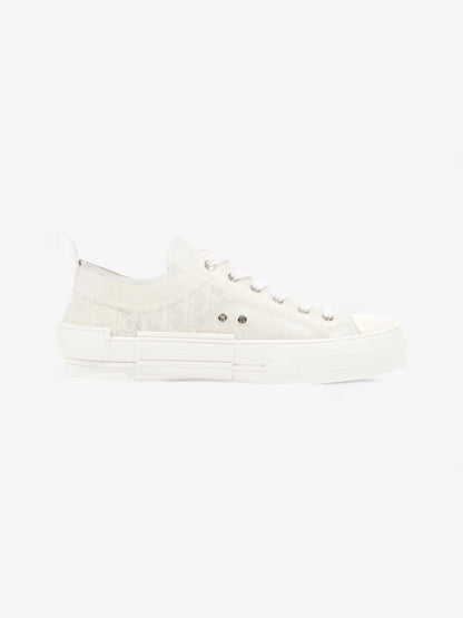 Christian Dior B23 Low Top Sneaker White Canvas EU 44 UK 10