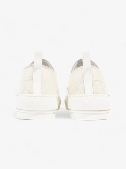Christian Dior B23 Low Top Sneaker White Canvas EU 44 UK 10