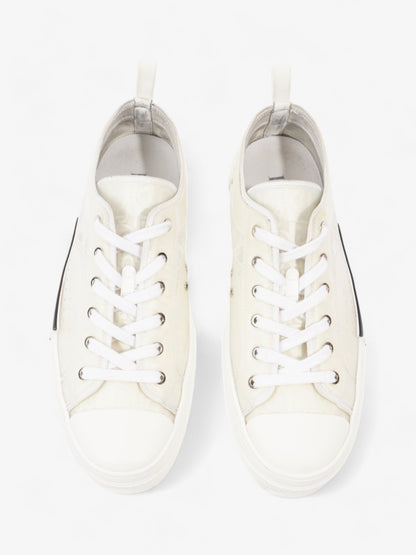 Christian Dior B23 Low Top Sneaker White Canvas EU 44 UK 10