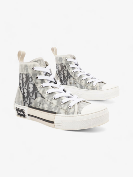 Christian Dior B23 High-tops Grey Oblique  / White Mesh EU 38 UK 5