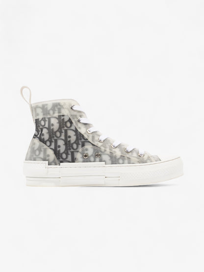 Christian Dior B23 High-tops Grey Oblique  / White Mesh EU 38 UK 5
