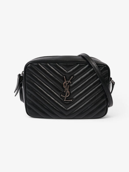 Saint Laurent Lou Camera Bag Black Calfskin Leather