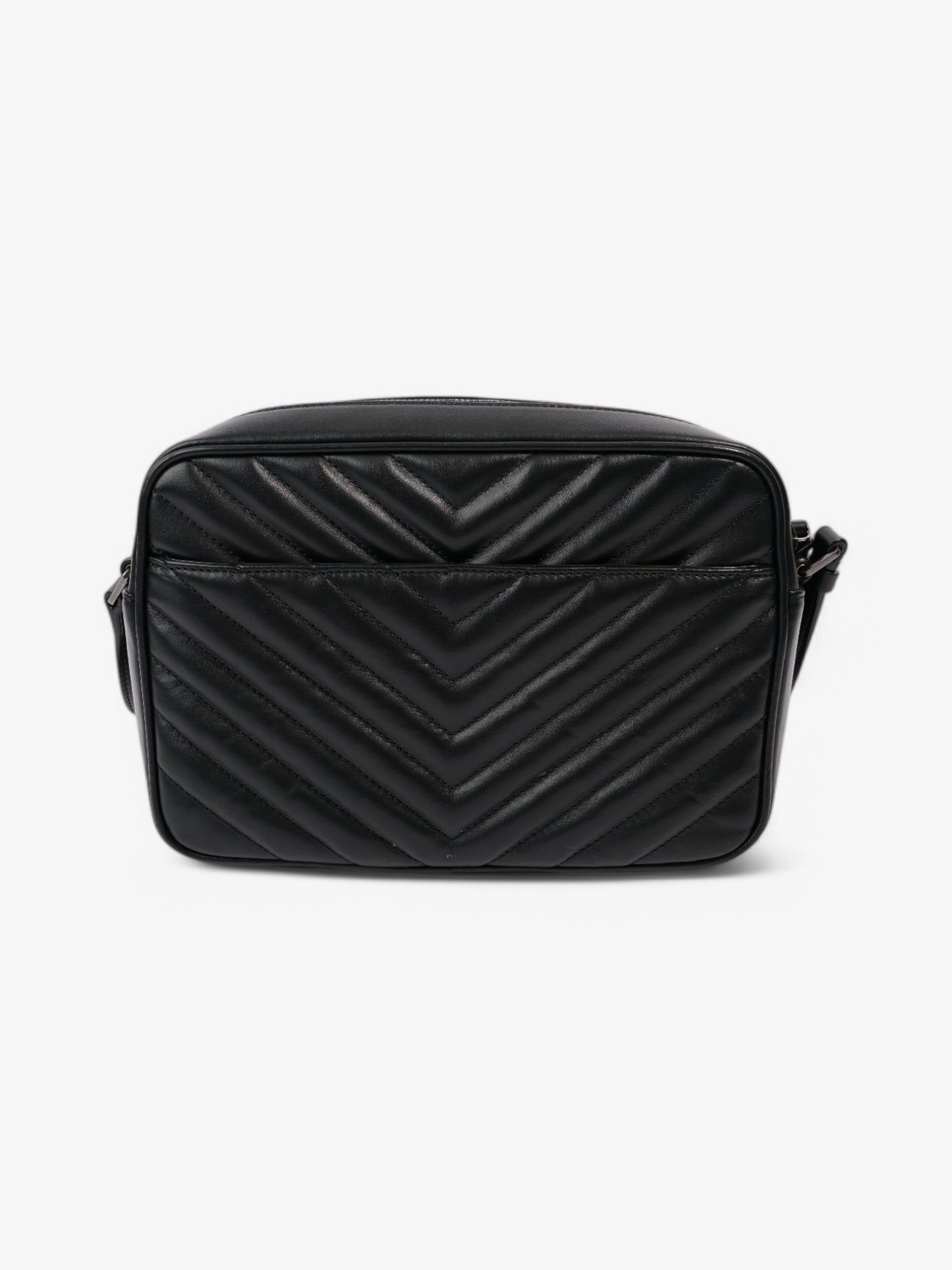 Saint Laurent Lou Camera Bag Black Calfskin Leather