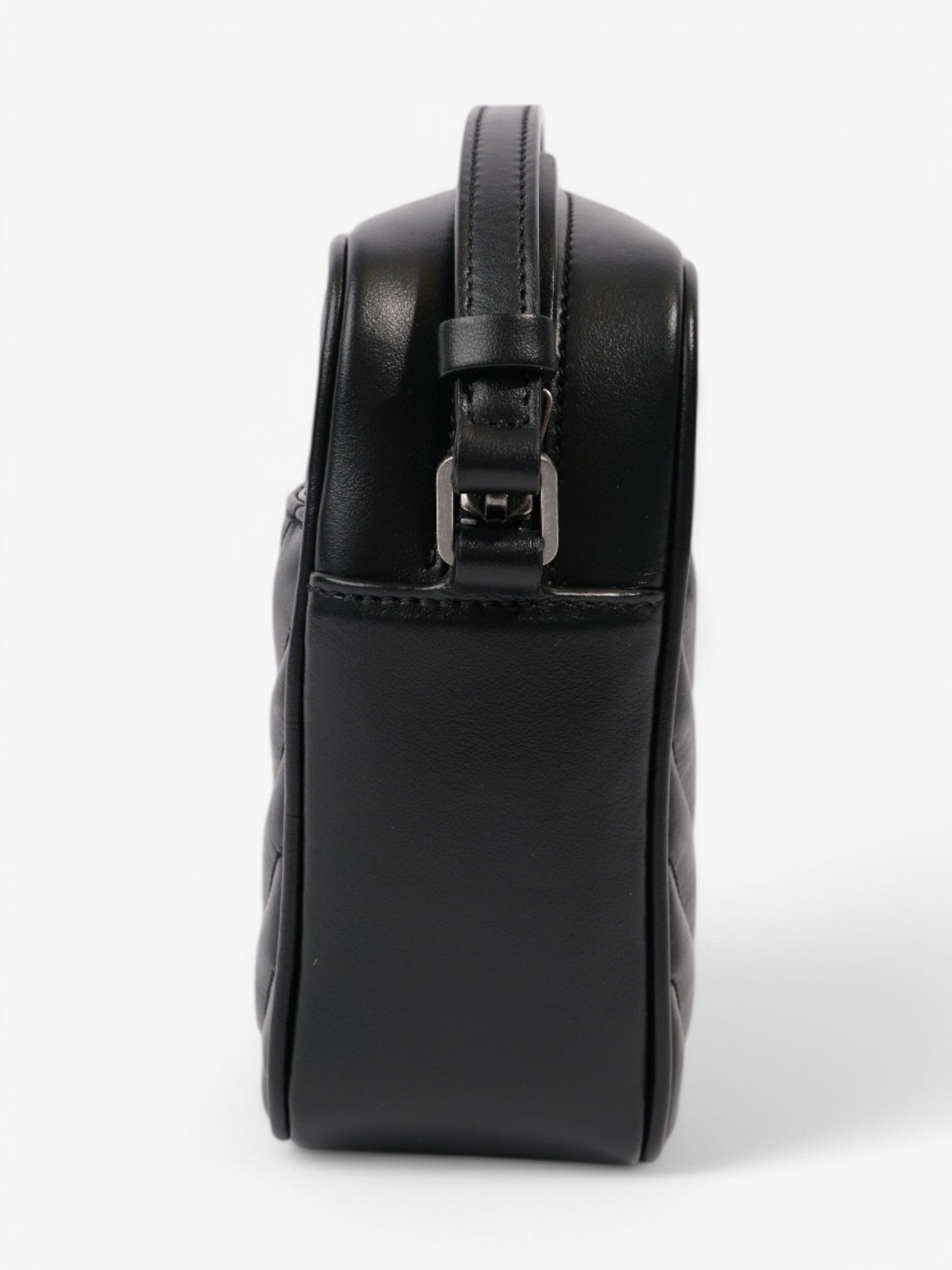 Saint Laurent Lou Camera Bag Black Calfskin Leather