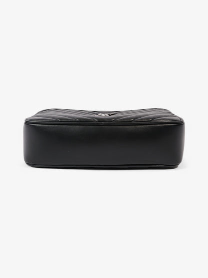Saint Laurent Lou Camera Bag Black Calfskin Leather