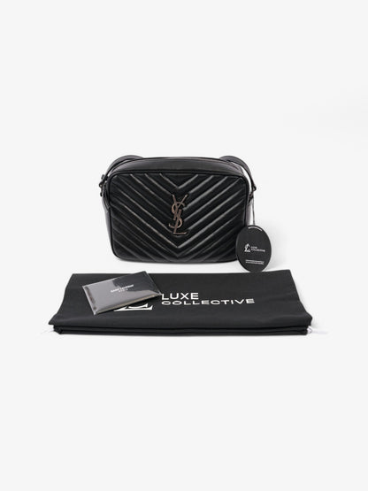 Saint Laurent Lou Camera Bag Black Calfskin Leather