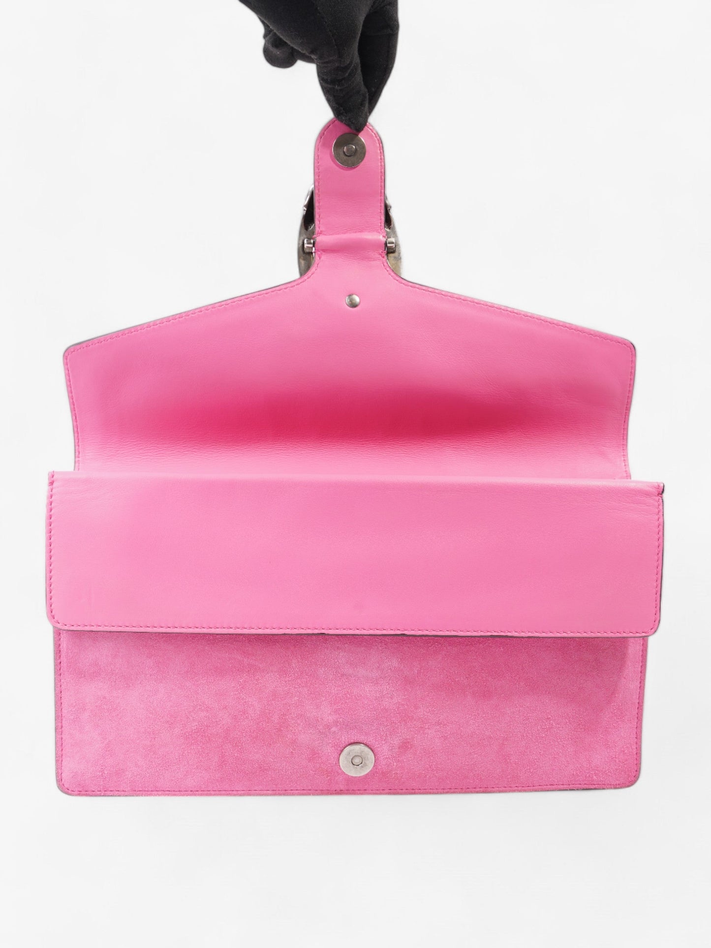 Gucci Dionysus Clutch Pink Suede