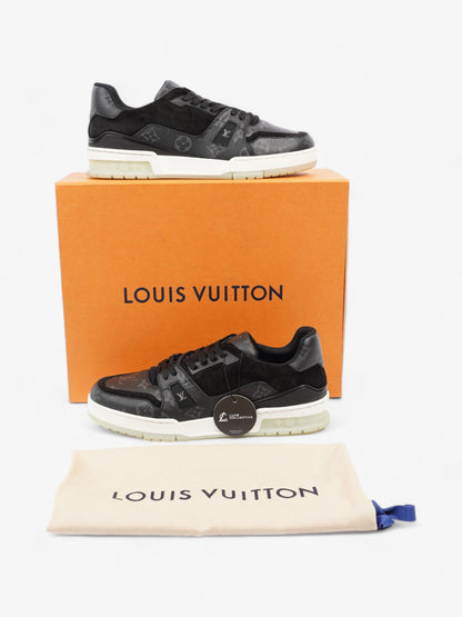 Louis Vuitton LV Trainers Black Coated Canvas EU 41.5 UK 7.5