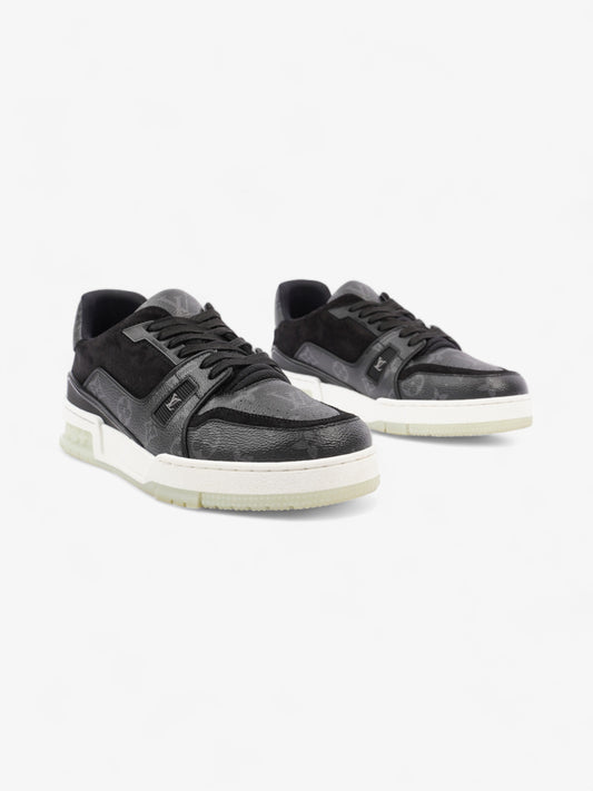 Louis Vuitton LV Trainers Black Coated Canvas EU 41.5 UK 7.5