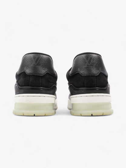 Louis Vuitton LV Trainers Black Coated Canvas EU 41.5 UK 7.5