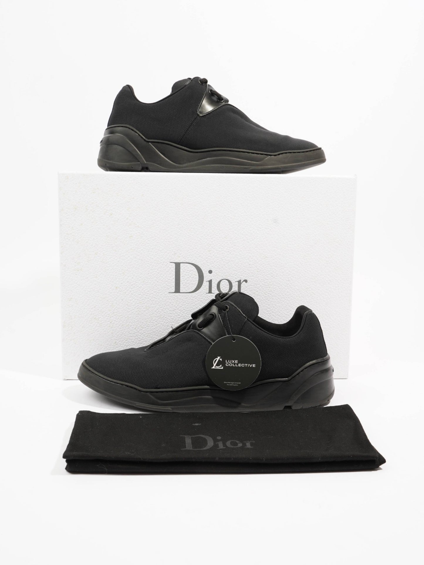 Christian Dior B17 Sneakers Black Mesh EU 42.5 UK 8.5