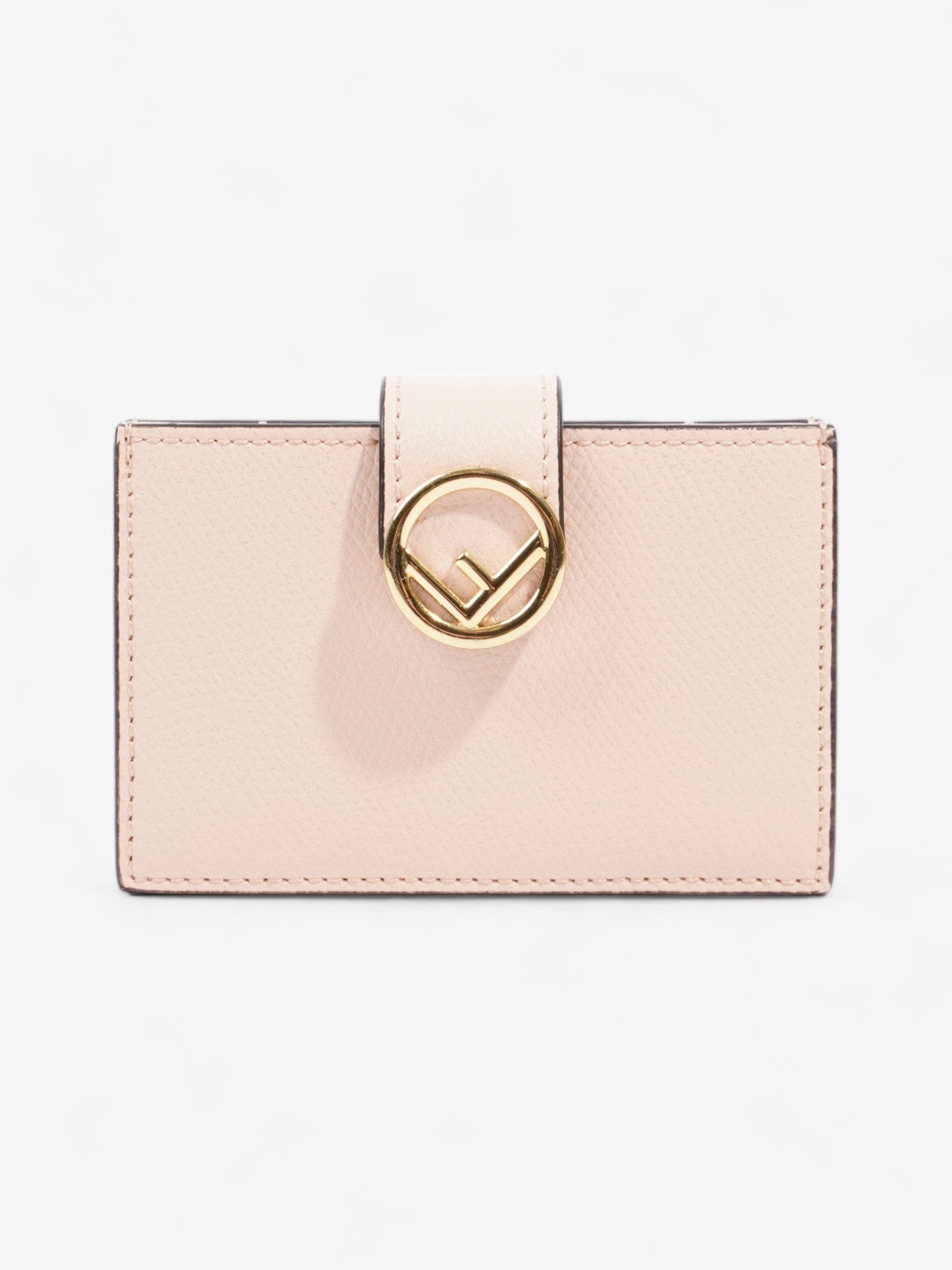 Fendi Fendi Light pink Leather Card Holder Blush Pink Leather