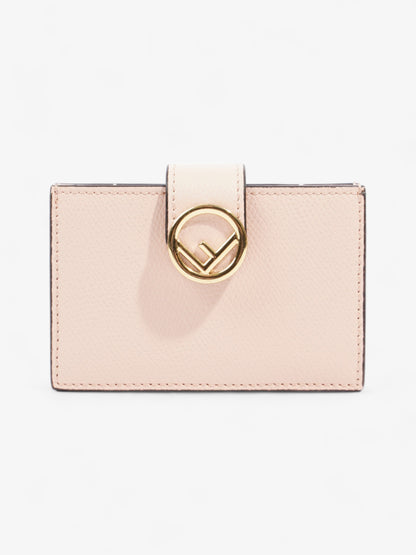Fendi Fendi Light pink Leather Card Holder Blush Pink Leather
