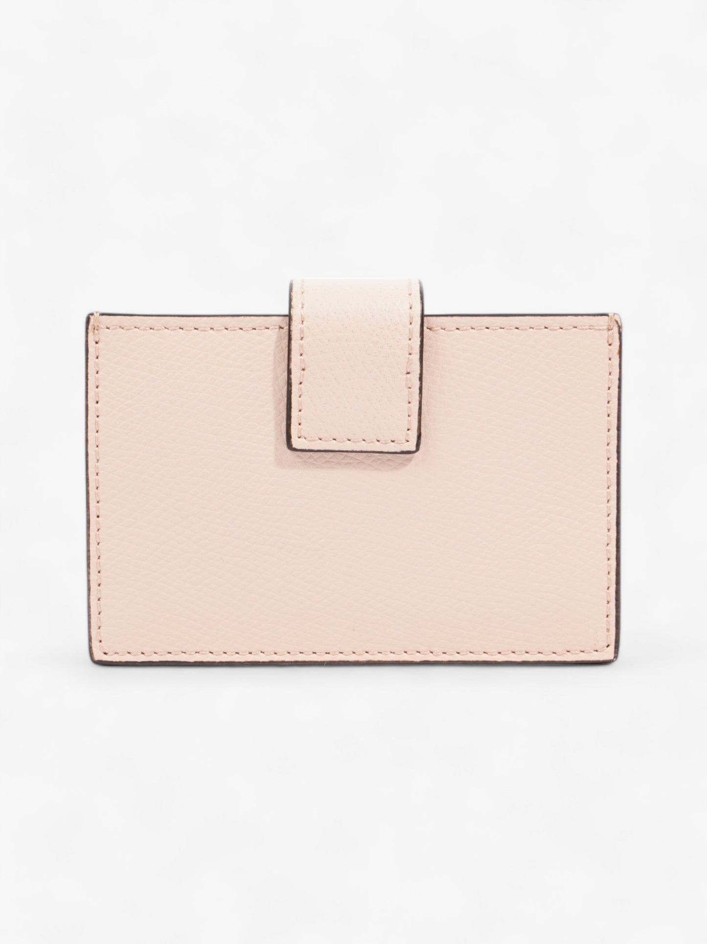 Fendi Fendi Light pink Leather Card Holder Blush Pink Leather