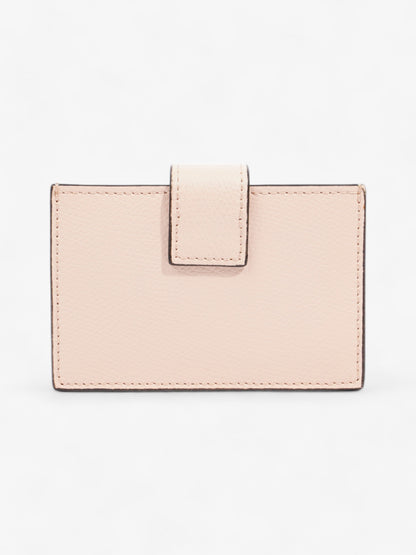 Fendi Fendi Light pink Leather Card Holder Blush Pink Leather