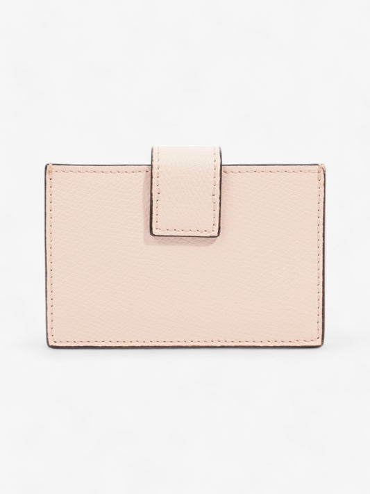 Fendi Fendi Light pink Leather Card Holder Blush Pink Leather