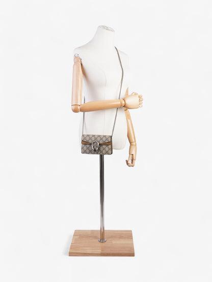 Gucci Dionysus Supreme Coated Canvas Super Mini