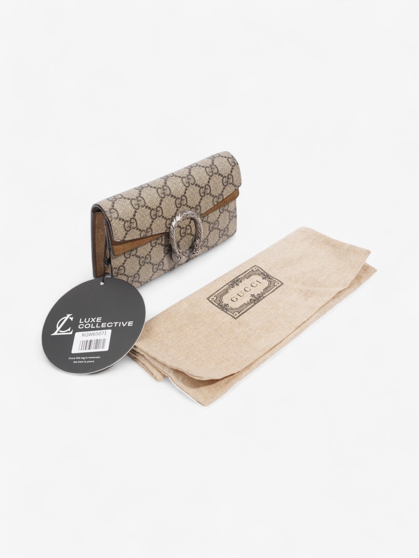 Gucci Dionysus Supreme Coated Canvas Super Mini