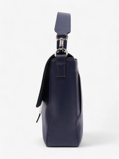 Fendi Baguette Navy Leather