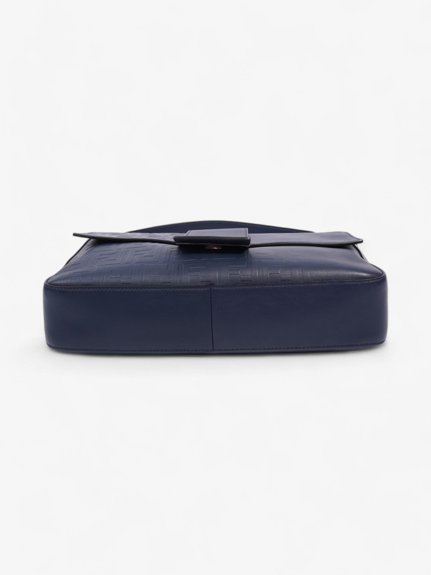 Fendi Baguette Navy Leather