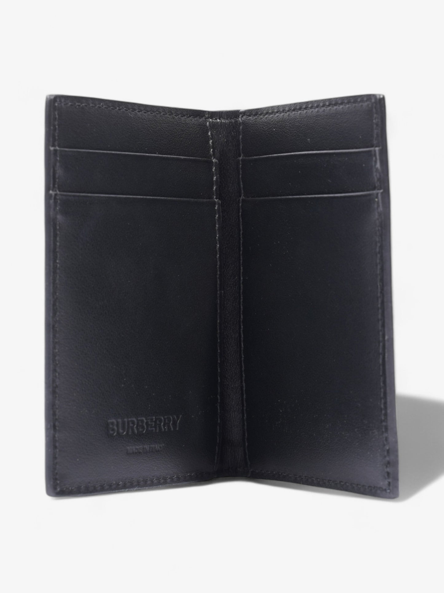 Burberry TB Monogram Bateman Navy Blue Canvas